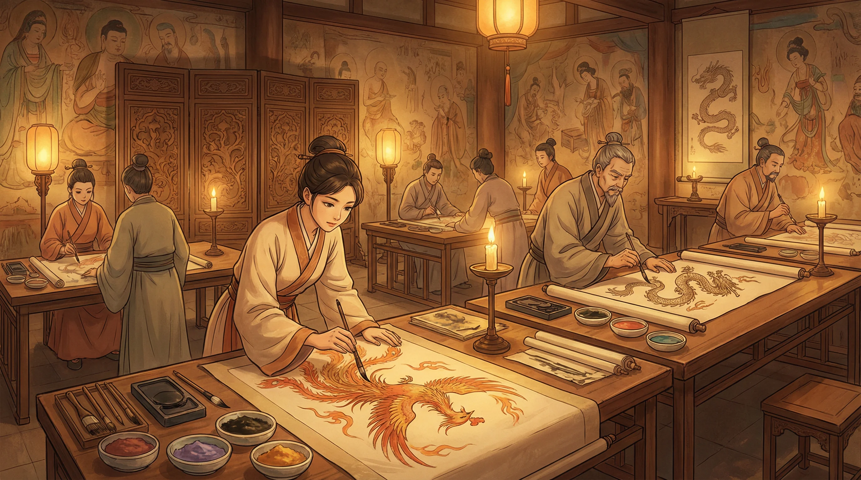 画师入驻 - 美剧一整集都在做的爱情剧 国风动漫画师