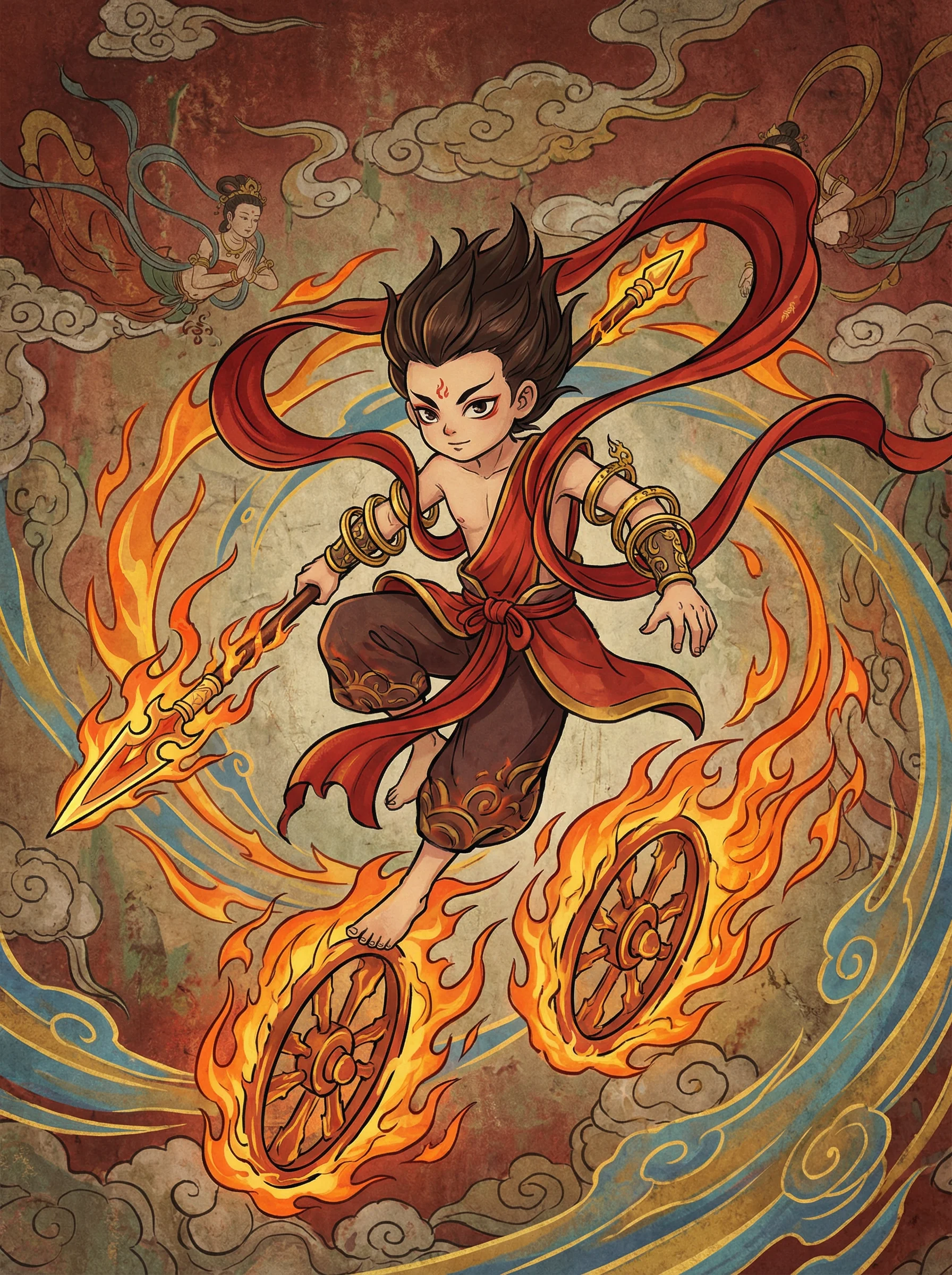 哪吒 - 美剧一整集都在做的爱情剧 封神榜阐教动漫角色