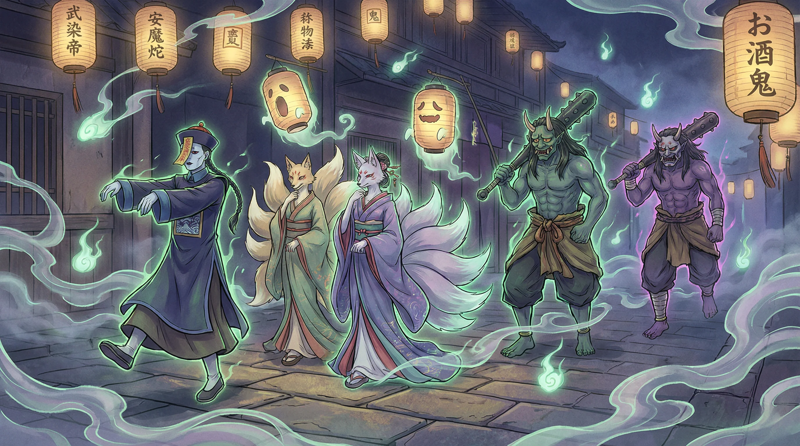 百鬼夜行 - 美剧一整集都在做的爱情剧 中日鬼怪动漫